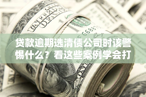 济南贷款逾期选清债公司时该警惕什么？看这些案例学会打翻身仗
