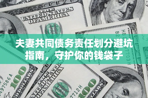 济南夫妻共同债务责任划分避坑指南，守护你的钱袋子