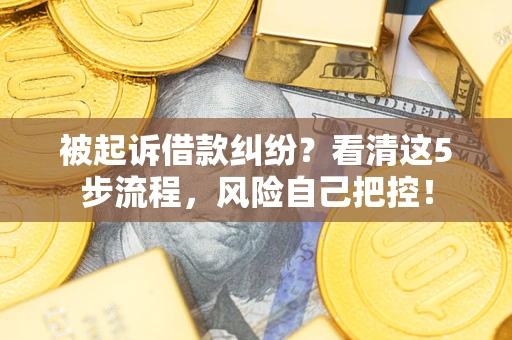 济南被起诉借款纠纷？看清这5步流程，风险自己把控！