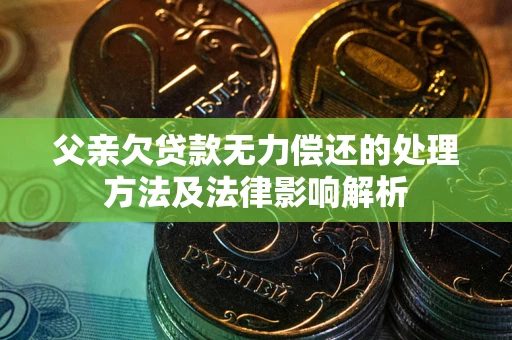 济南父亲欠贷款无力偿还的处理方法及法律影响解析