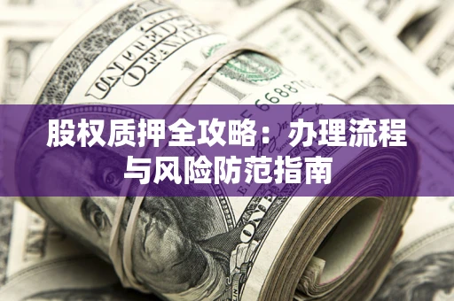 济南股权质押全攻略：办理流程与风险防范指南